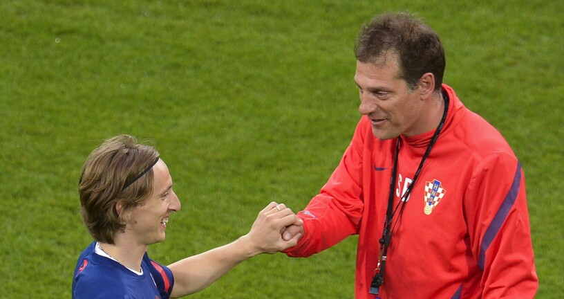 Slaven Bilić i Luka Modrić