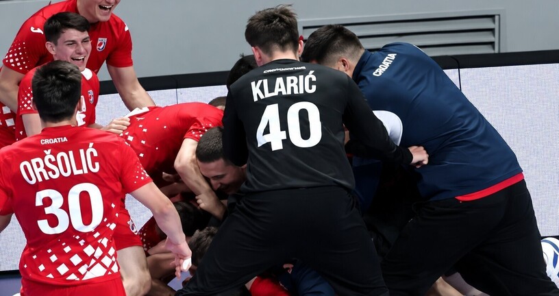 Slavlje hrvatske reprezentacije
