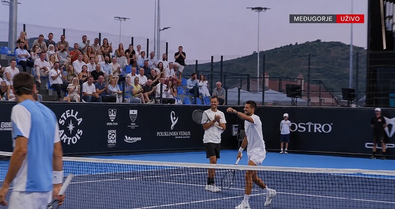 Novak Đoković i Mate Pavić