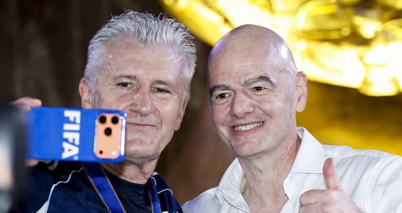 Davor Šuker i Gianni Infantino