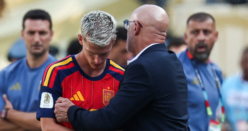 Dani Olmo i Luis De La Fuente
