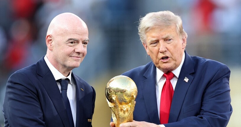 Infantino i Trump