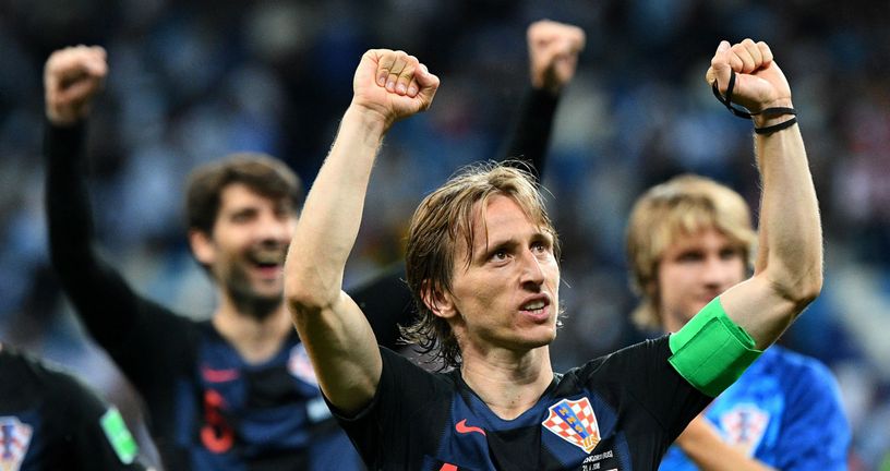 Slavlje Hrvatske (Foto: AFP)