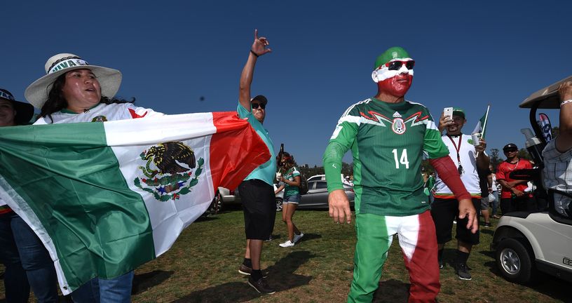 Navijači Meksika (Foto: AFP)