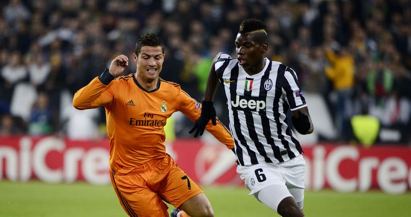 Cristiano Ronaldo i Paul Pogba (Foto: AFP)