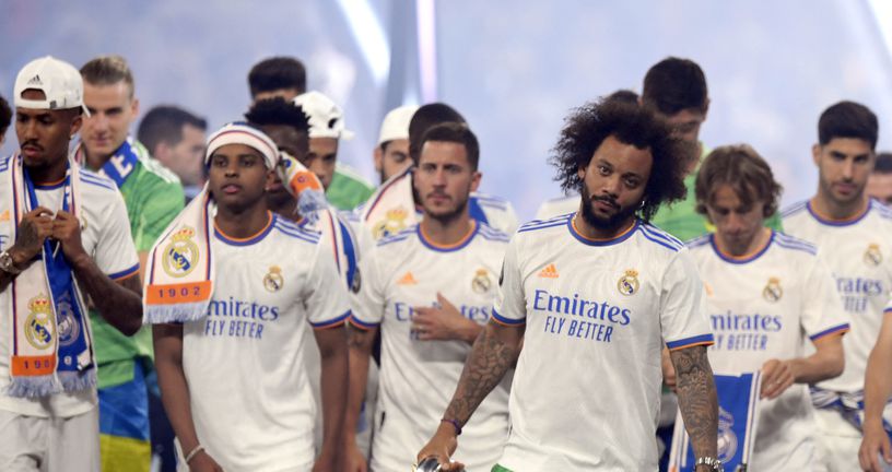 Marcelo i igrači Real Madrida