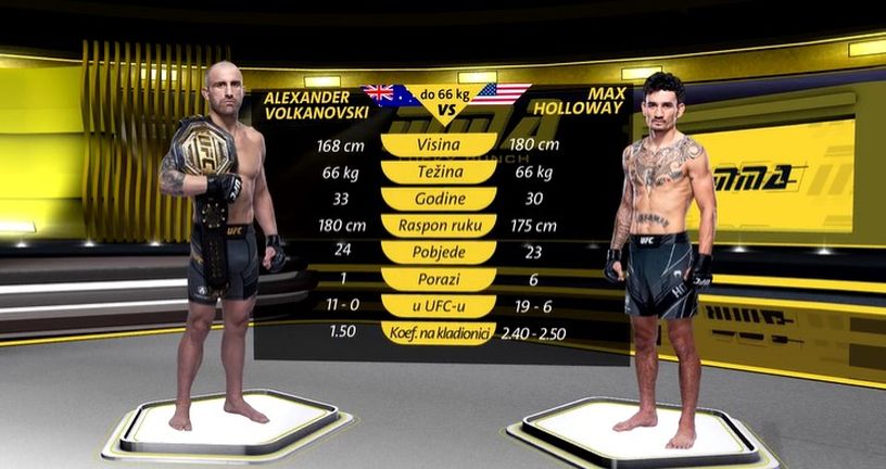 Volkanovski i Holloway 3