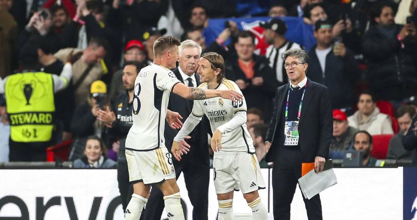 Toni Kroos i Luka Modrić