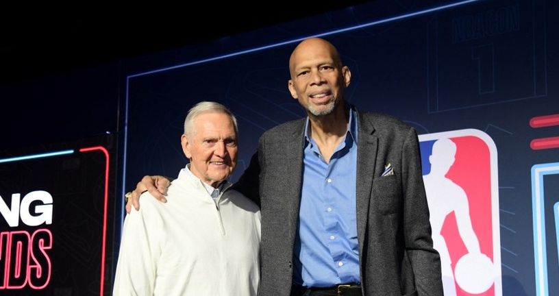 Jerry West i Kareem Abdul-Jabbar