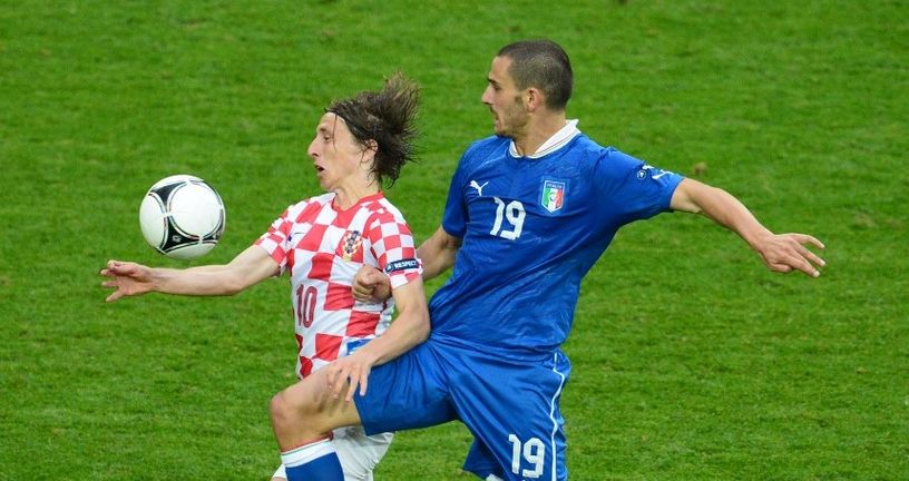 Luka Modrić i Leonardo Bonucci