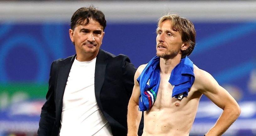 Zlatko Dalić i Luka Modrić