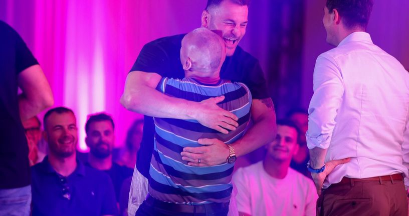 Stipe Miočić i Željko Mavrović