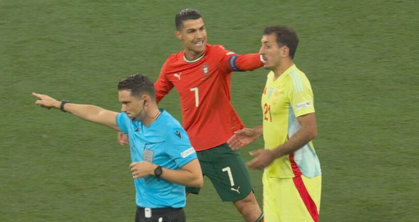 Cristiano Ronaldo i Mikel Oyarzabal