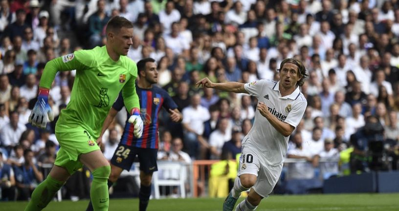 Marc-Andre ter Stegen i Luka Modrić