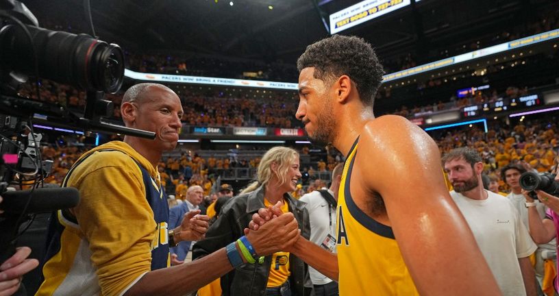 Reggie Miller i Tyrese Haliburton