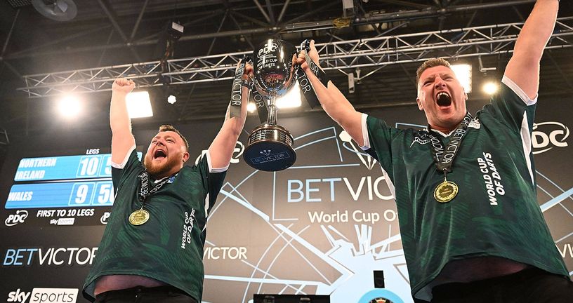 Josh Rock i Daryl Gurney