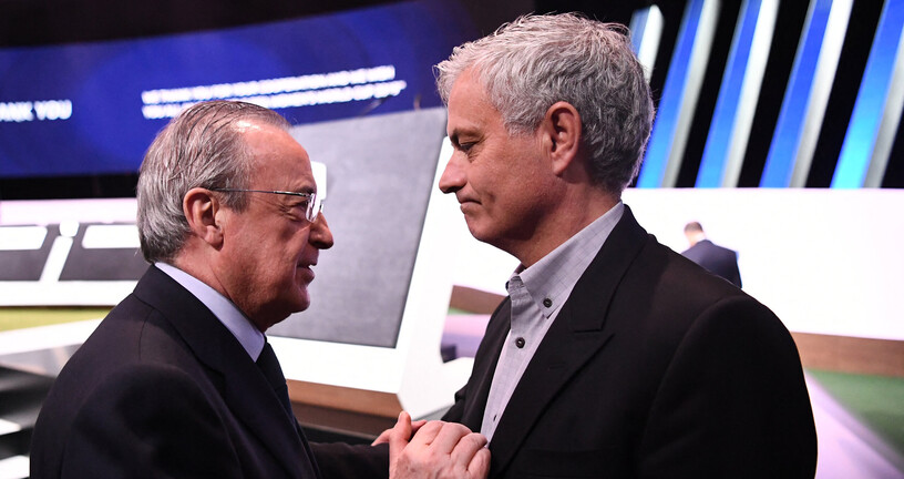 Florentino Perez i Jose Mourinho