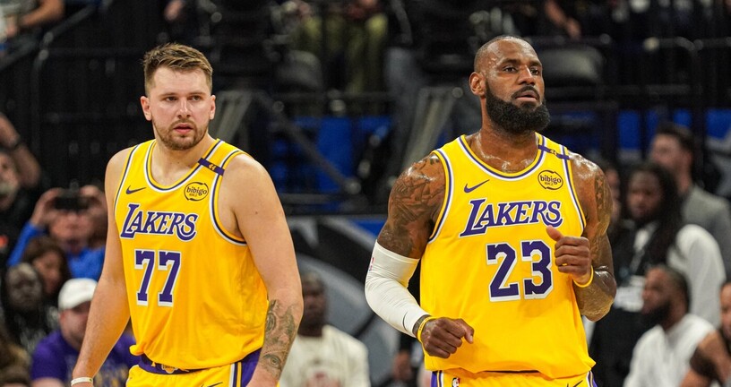 Luka Dončić i LeBron James