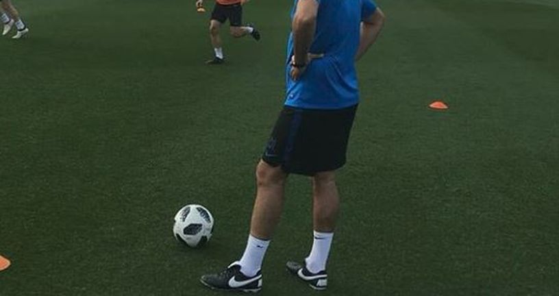 Reprezentaciji se priključio Dražen Ladić (Foto: Instagram HNS)