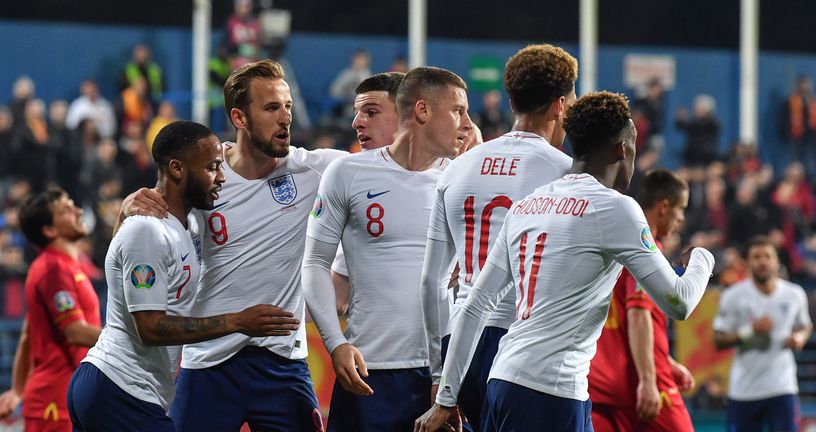 Engleska slavi pogodak (Foto: AFP)