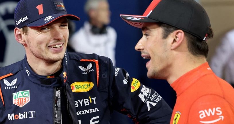 Verstappen i Leclerc