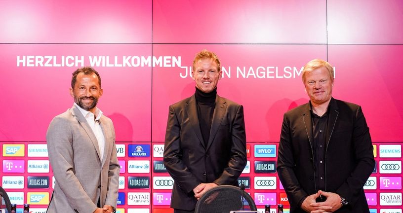 Hasan Salihamidžić, Julian Nagelsmann i Oliver Kahn