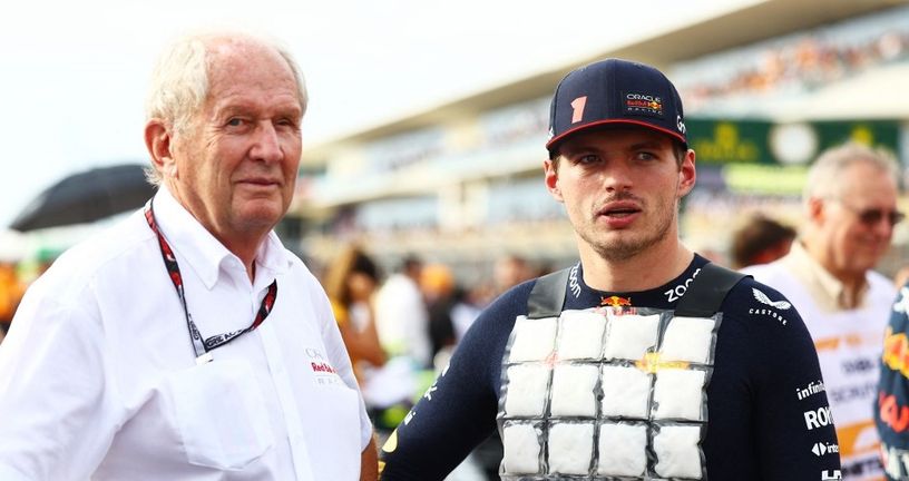 Verstappen i Marko