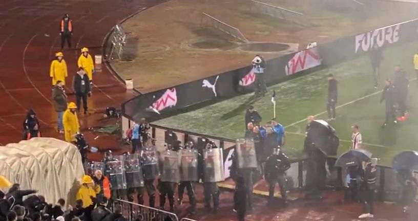Incident na utakmici Partizana
