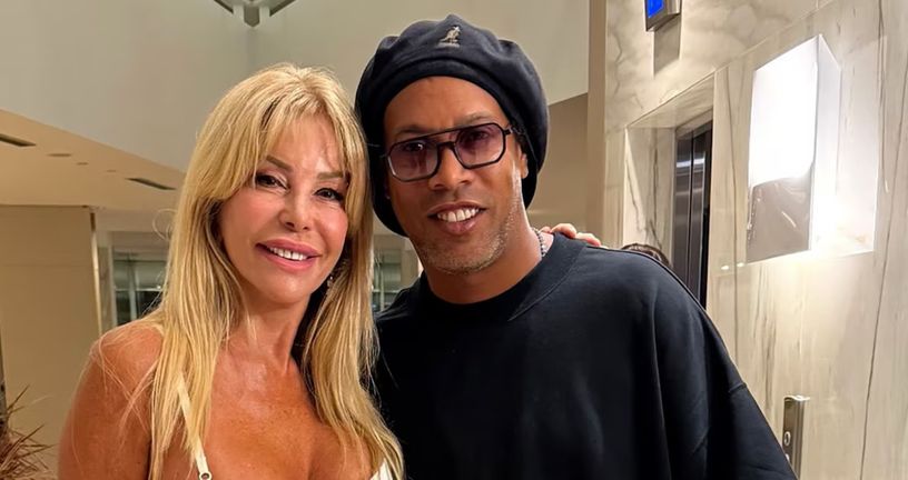 Ronaldinho i Graciela Alfano
