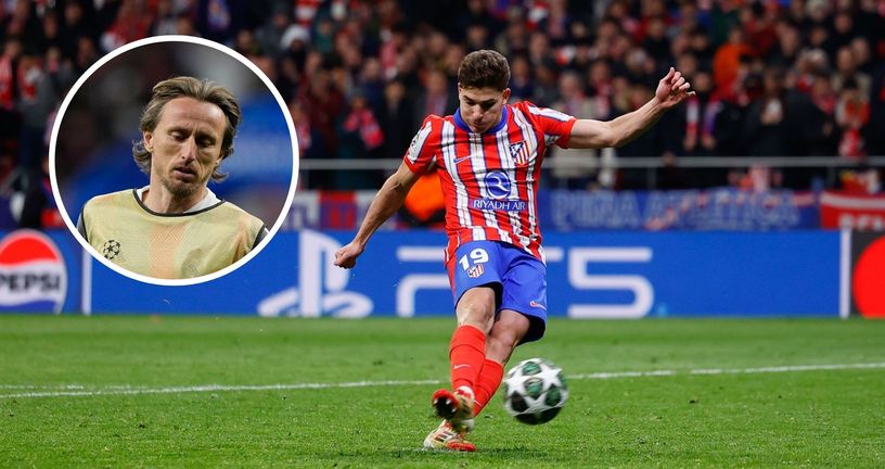 Julian Alvarez i Luka Modrić