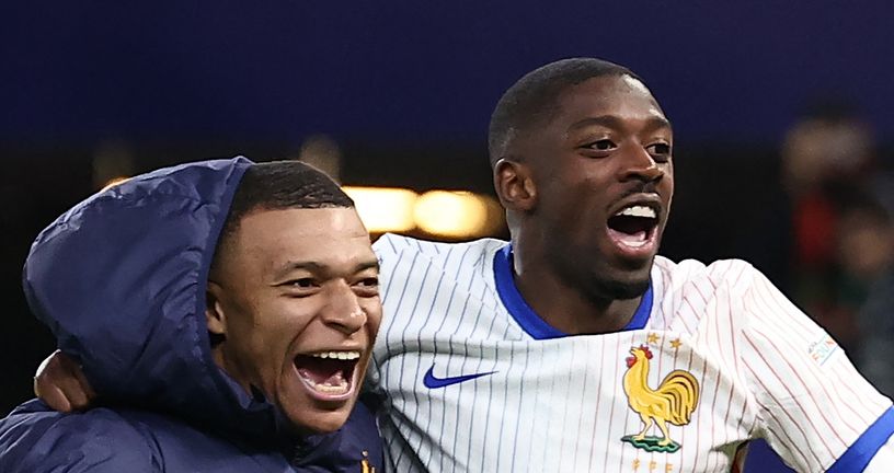 Kylian Mbappe i Ousmane Dembele