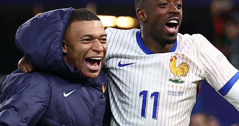 Kylian Mbappe i Ousmane Dembele