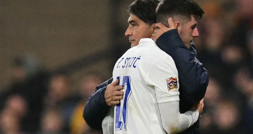 Zlatko Dalić i Petar Sučić