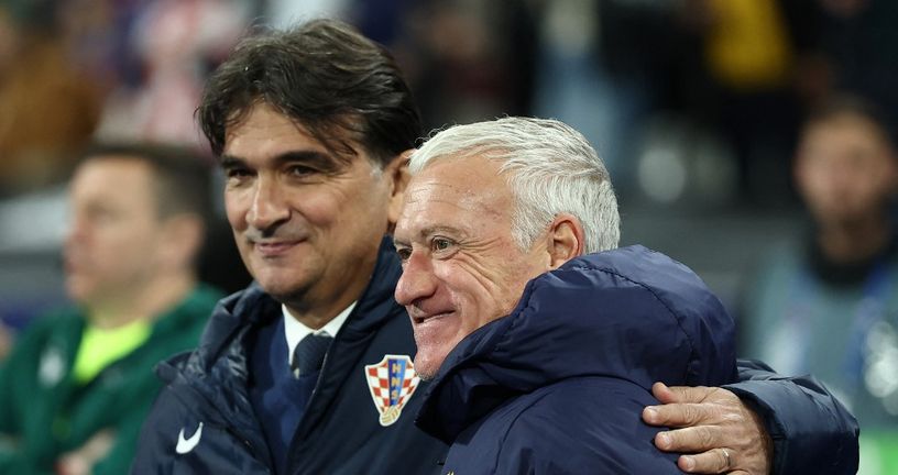 Zlatko Dalić i Didier Deschamps