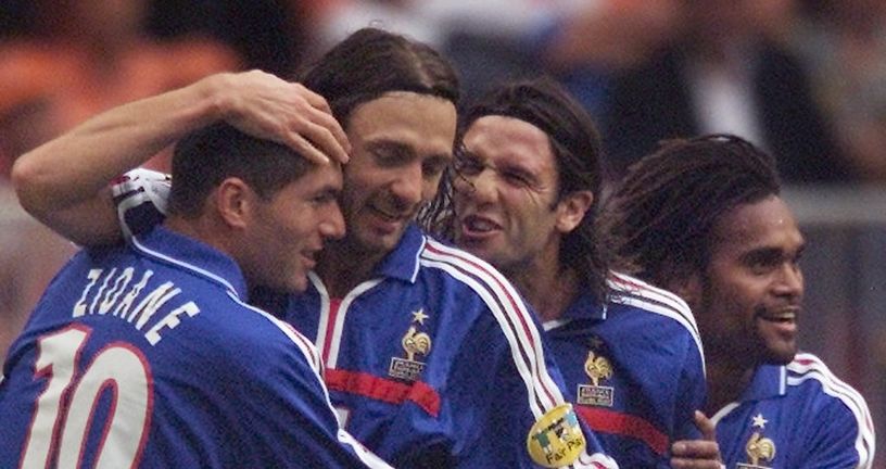 Zidane, Dugarry, Candela i Karembeu