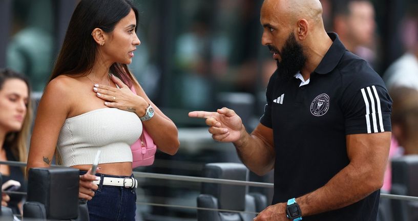 Antonela Roccuzzo i Yassine Cheuko