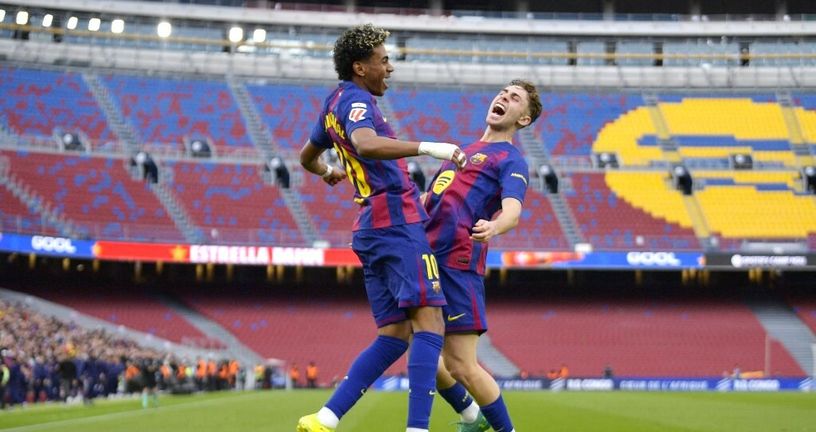 Lamine Yamal i Fermin Lopez