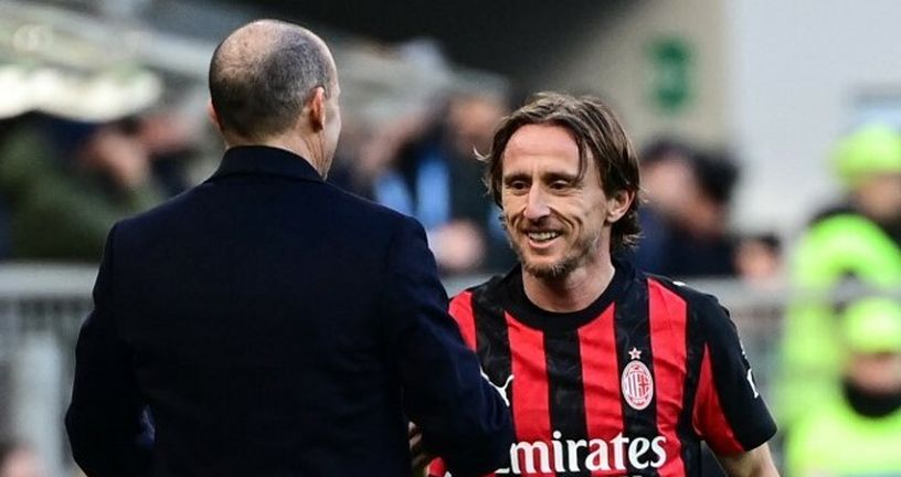 Massimiliano Allegri i Luka Modrić