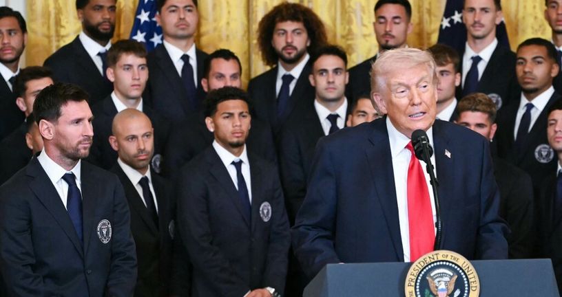 Donald Trump i Lionel Messi