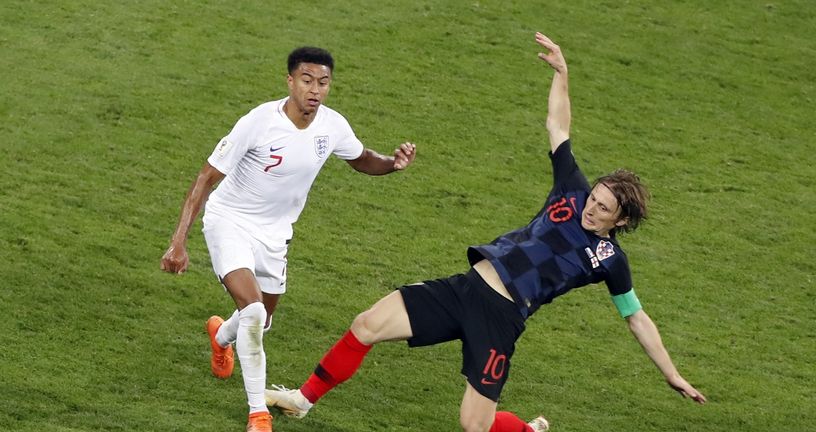 Jesse Lingard i Luka Modrić