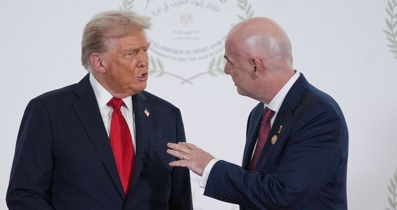 Donald Trump i Gianni Infantino