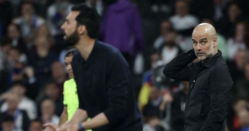 Alvaro Arbeloa i Pep Guardiola