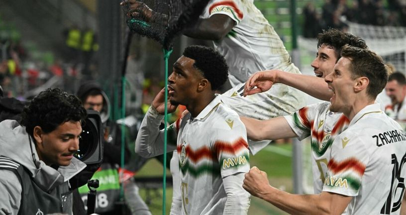 Slavlje igrača Ferencvarosa