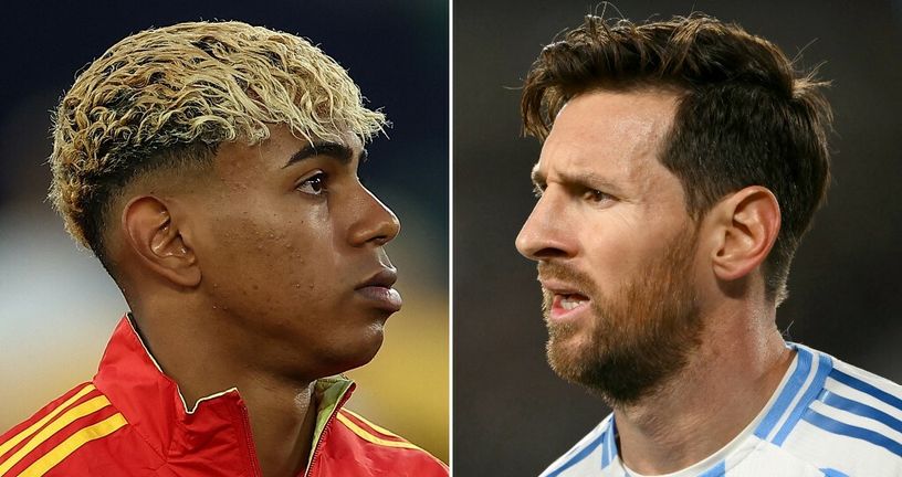 Lamine Yamal i Lionel Messi