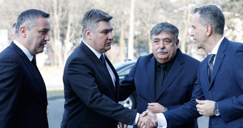 Marijan Kustić, Zoran Milanović, Ante Vučemilović-Šimunić i Tomislav Svetina
