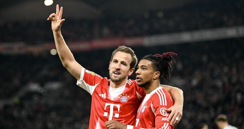 Michael Olise i Harry Kane