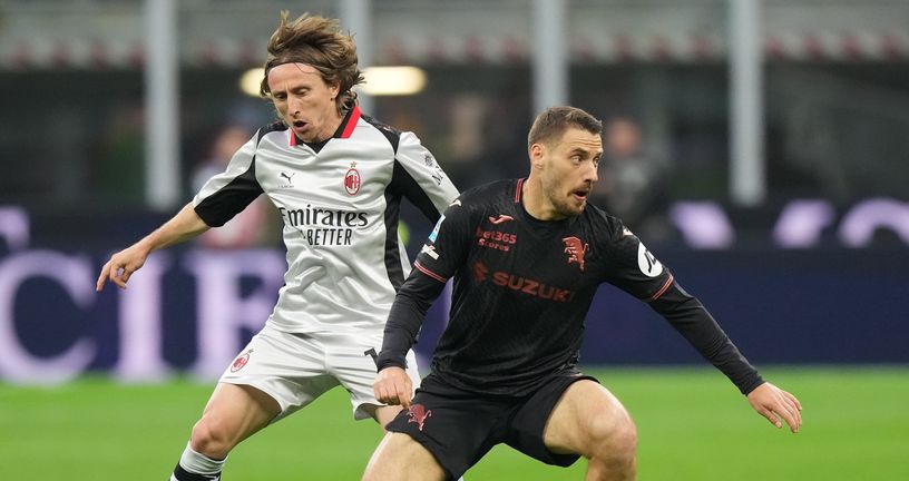 Luka Modrić i Nikola Vlašić