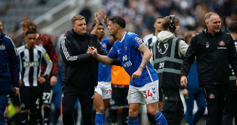 Eddie Howe i Granit Xhaka