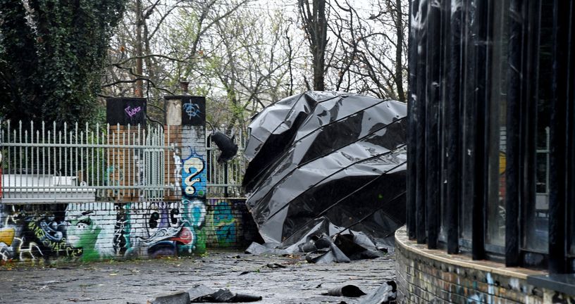 Olujni vjetar snažno pogodio Cibonu