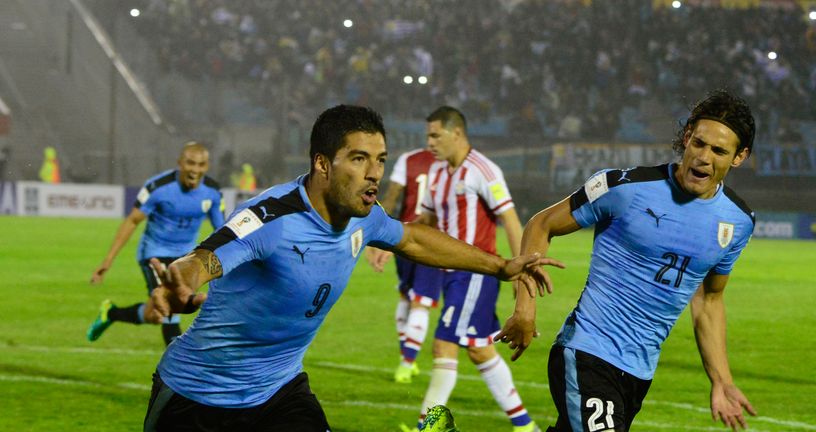 Suarez i Cavani (Foto: AFP)